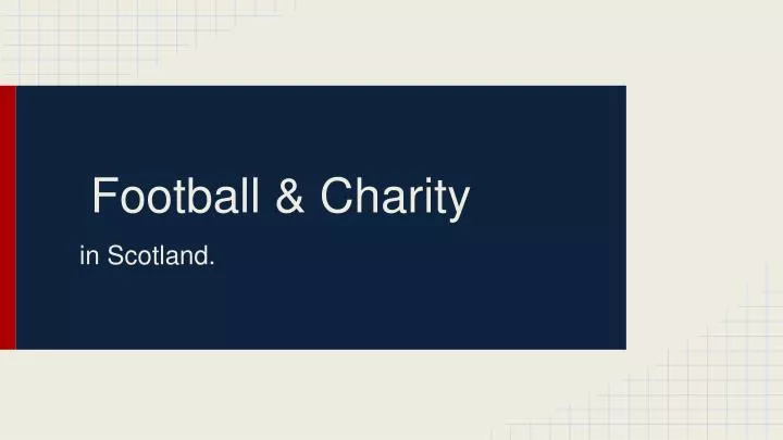 football charity