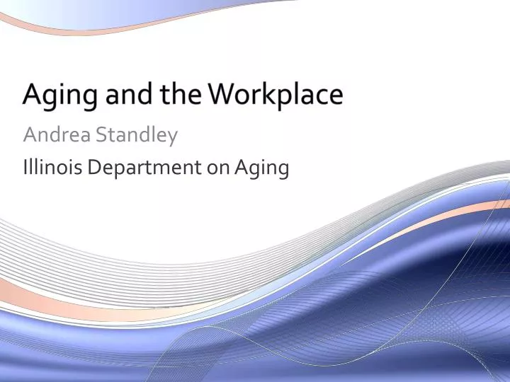 aging and the workplace