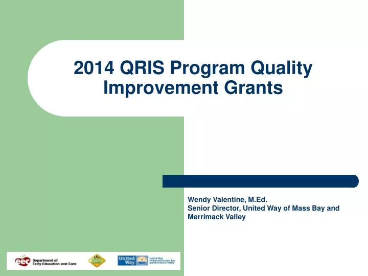 2014 qris program quality improvement grants
