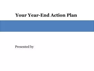 Your Year-End Action Plan