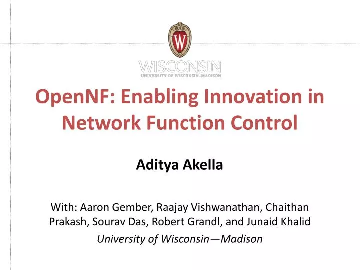opennf enabling innovation in network function control