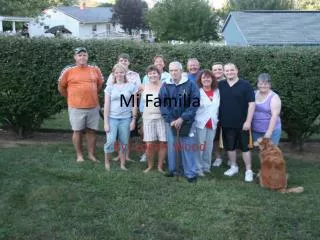 mi familia