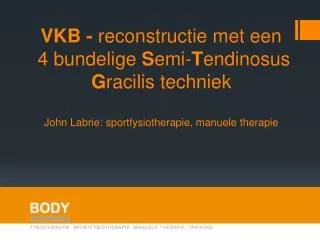 Hoe komen sporters bij Body Solutions F ysiotherapie terecht ?