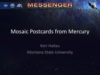 Mosaic Postcards from Mercury