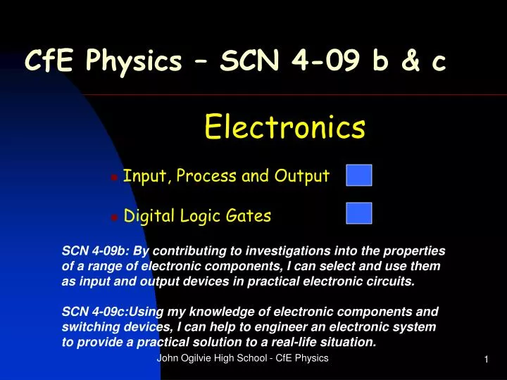 cfe physics scn 4 09 b c