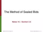 Understanding the Method of Sealed Bids for Fair Estate Division - slide 1