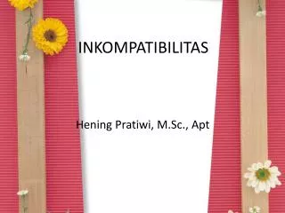 inkompatibilitas