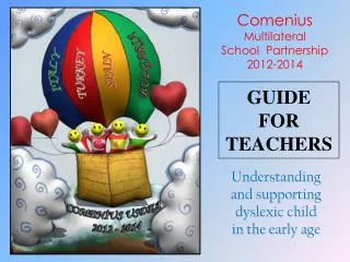 GUIDE FOR TEACHERS