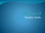 Biology 12 - slide 1