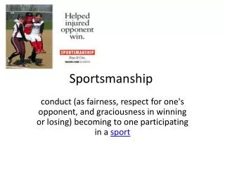 Sportsmanship