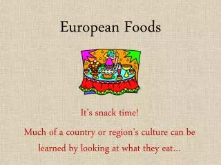 European Foods