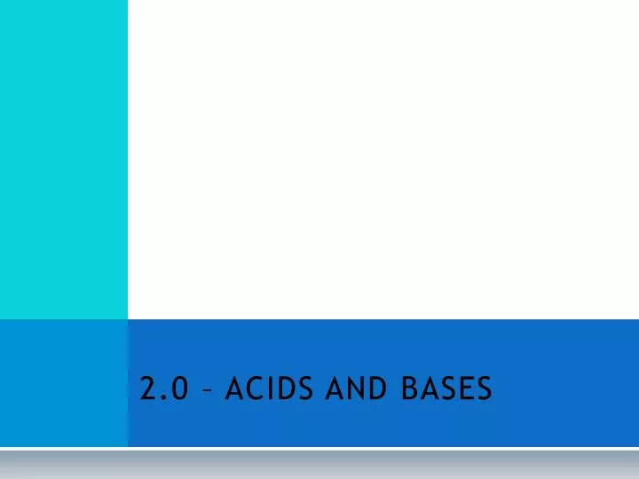 2 0 acids and bases