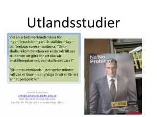utlandsstudier