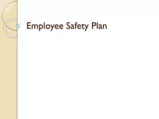 Employee Safety Plan