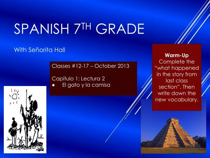 spanish 7 th grade