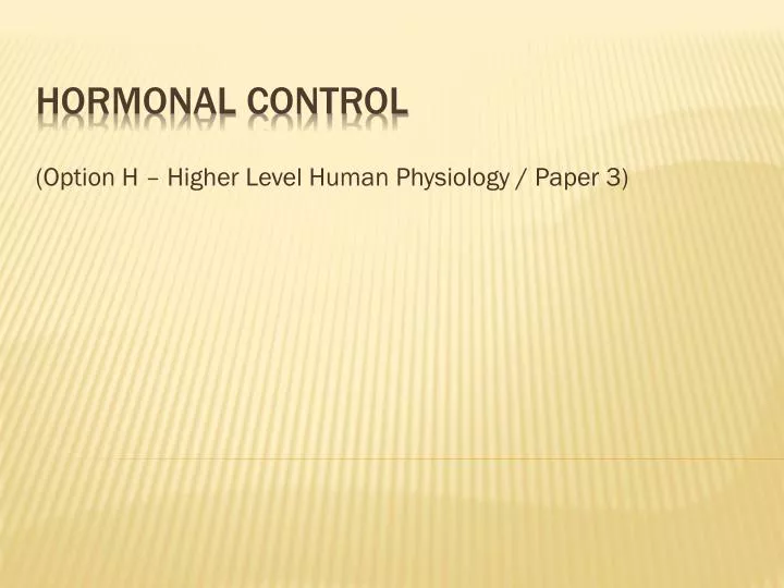 option h higher level human physiology paper 3