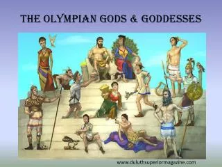 The Olympian Gods &amp; Goddesses