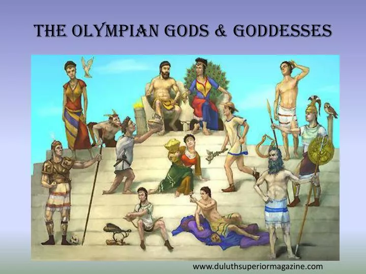 the olympian gods goddesses