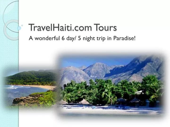 travelhaiti com tours