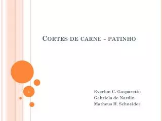 cortes de carne patinho
