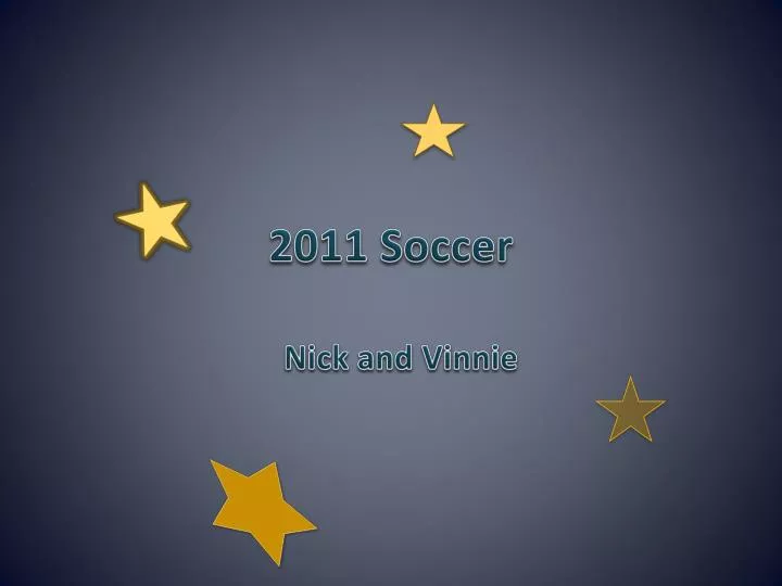 2011 soccer