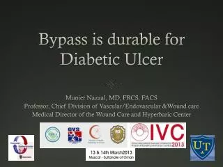 Bypass is durable for Diabetic Ulcer