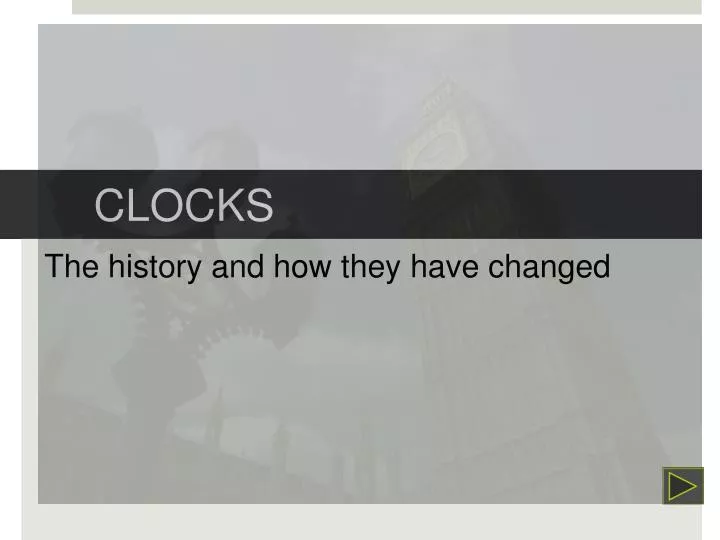 clocks