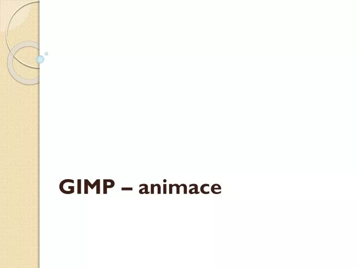 gimp animace
