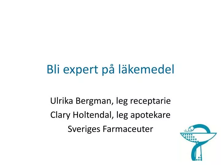 bli expert p l kemedel