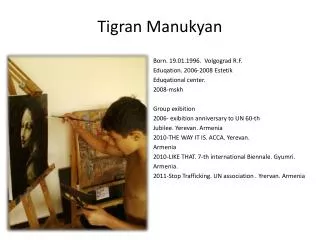 Tigran Manukyan
