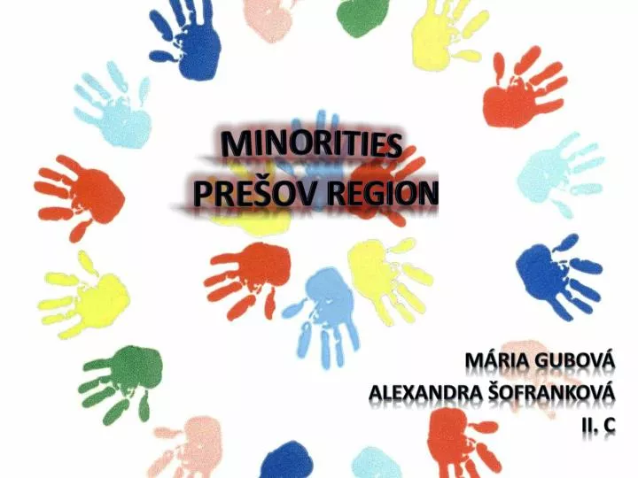minorities pre ov region