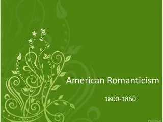 American Romanticism