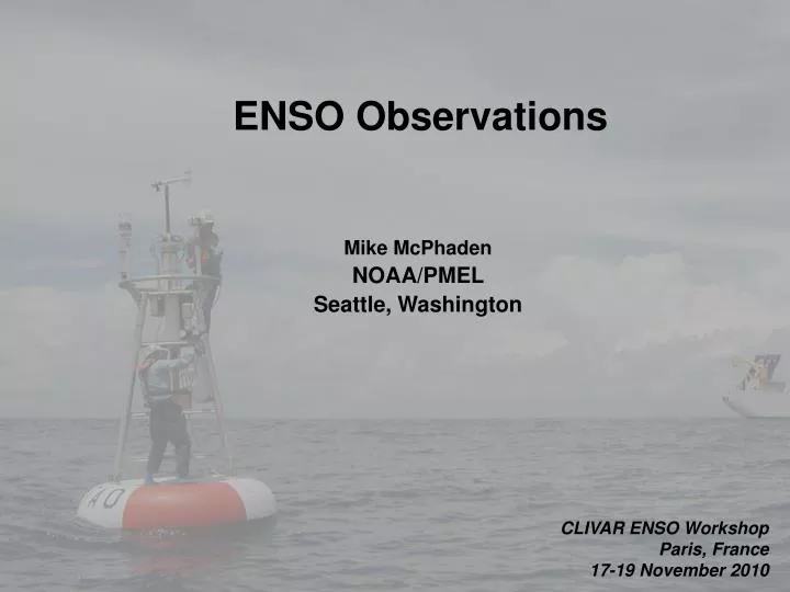 enso observations