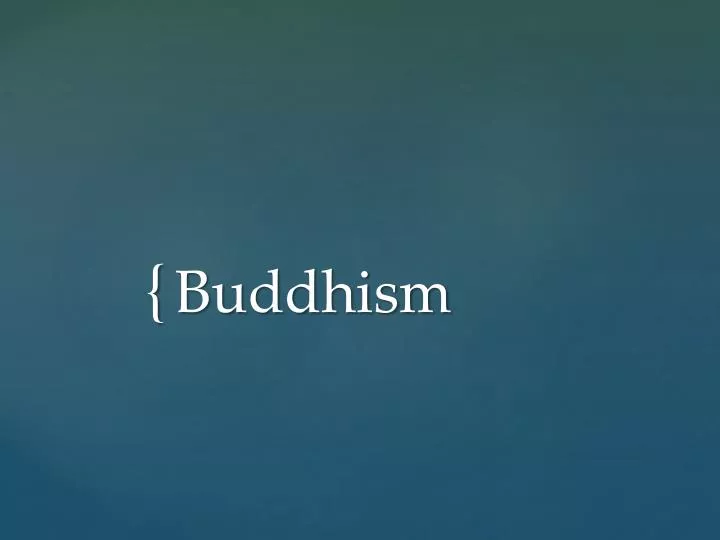 buddhism