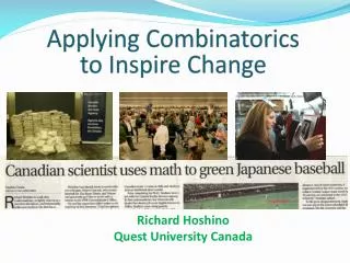 Richard Hoshino Quest University Canada
