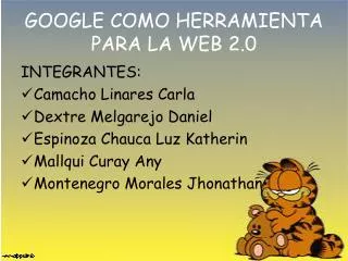 google como herramienta para la web 2 0