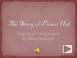 The Story of Prince Hal