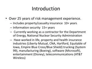 introduction