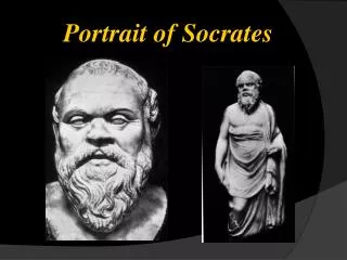 Portrait of Socrates