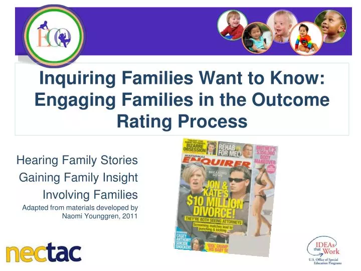inquiring families want to know engaging families in the outcome rating process