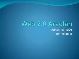 web 2 0 ara lar