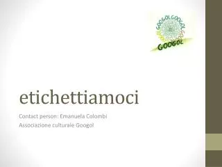 etichettiamoci