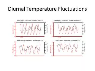 Diurnal Temperature Fluctuations