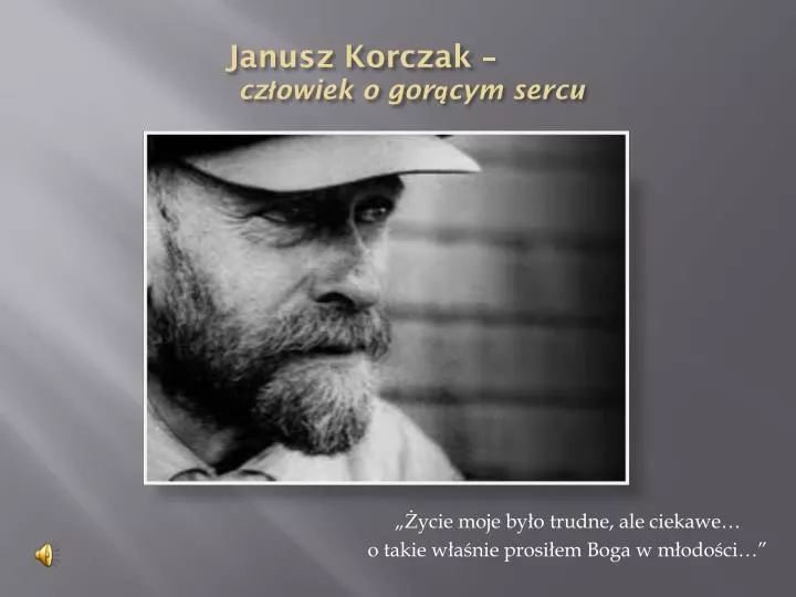 janusz korczak cz owiek o gor cym sercu