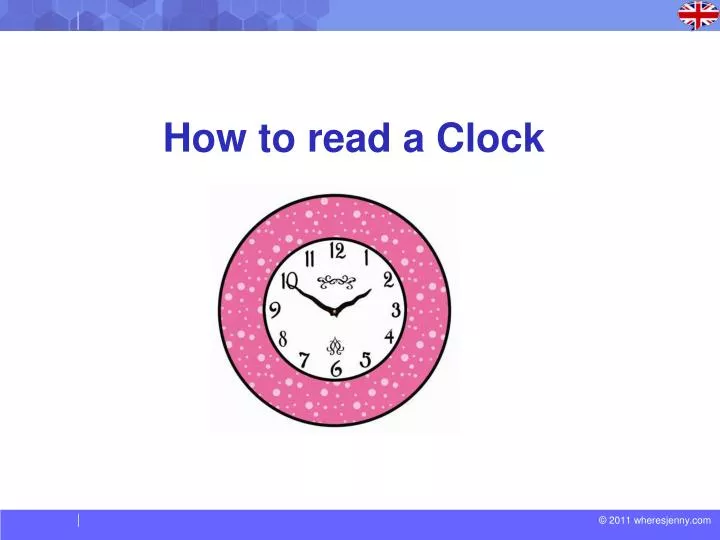 how to read a clock
