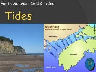 Earth Science: 16.2B Tides