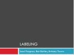 Labeling - slide 1