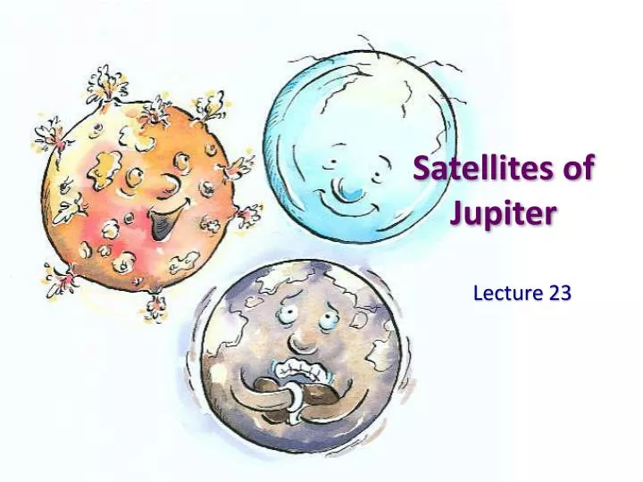 satellites of jupiter