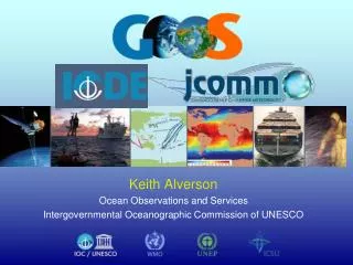 Keith Alverson Ocean Observations and Services