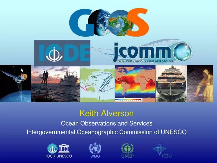 keith alverson ocean observations and services intergovernmental oceanographic commission of unesco